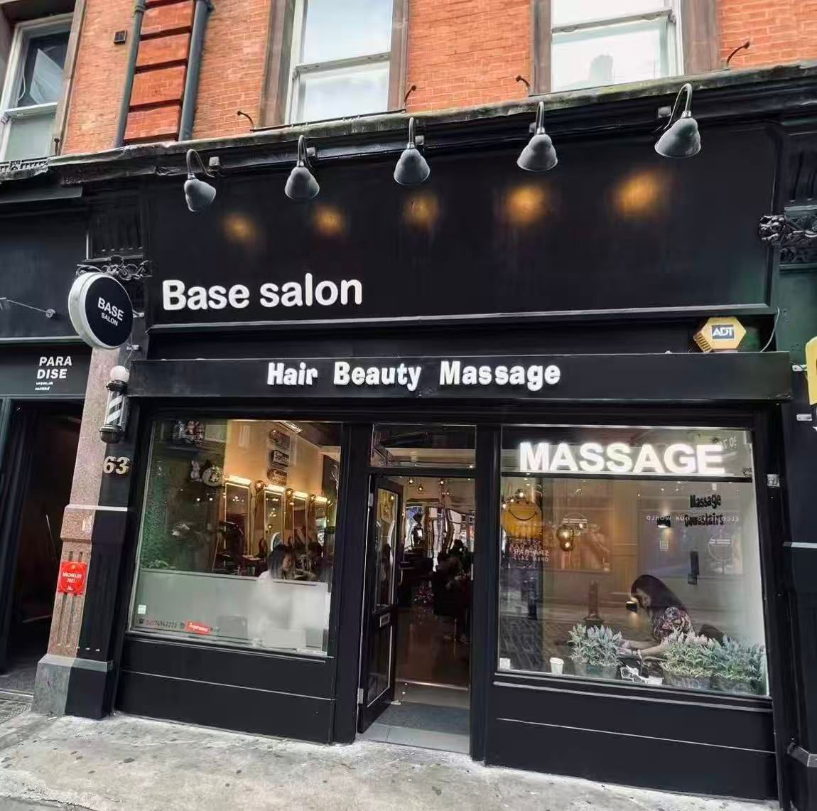 Base Salon and Massage in Soho, London